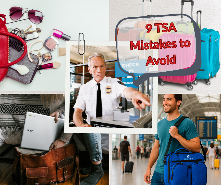 The 9 TSA Mistakes That Could Slow You Down (and How to Breeze Past Them)