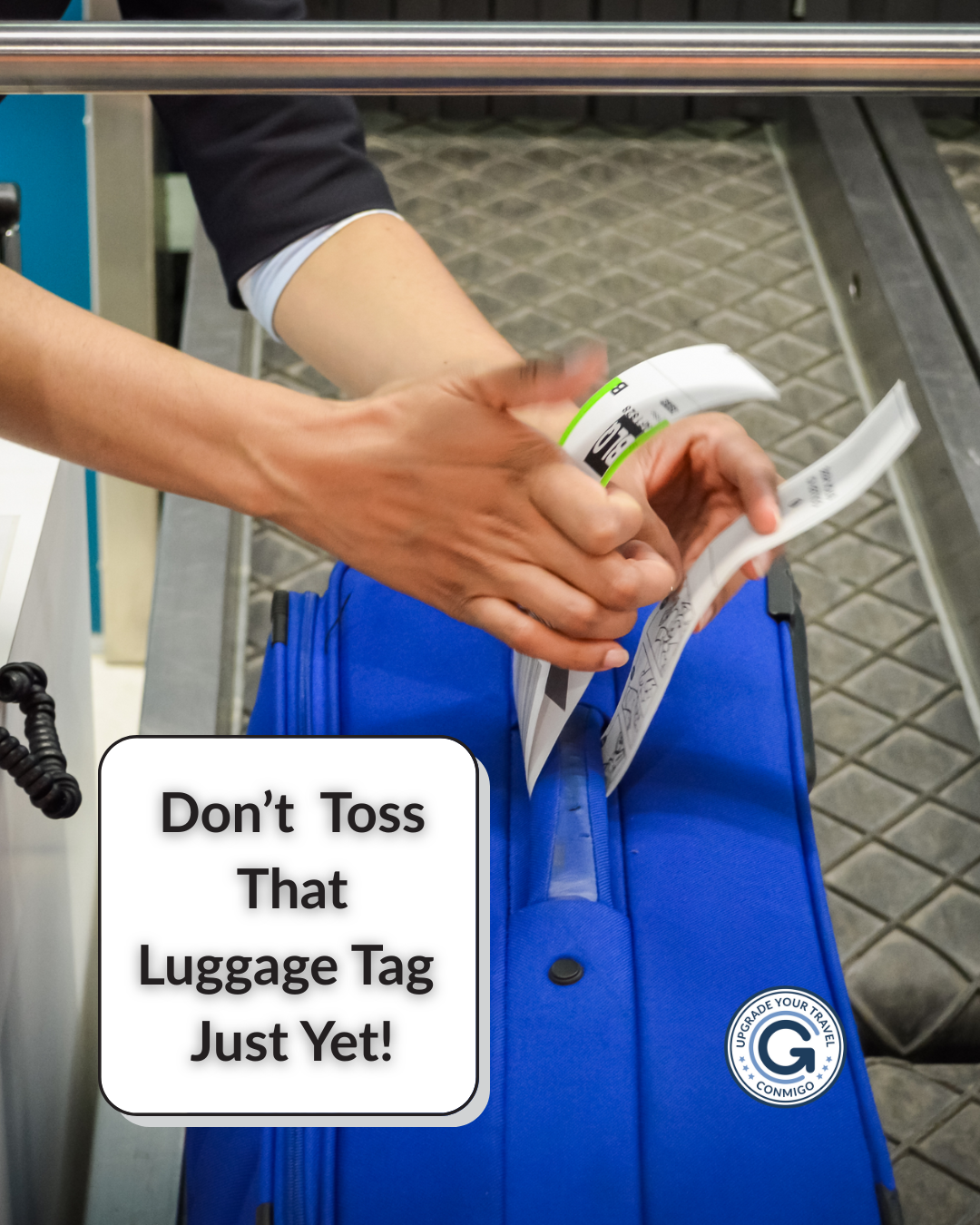 Don’t Toss That Luggage Tag Just Yet